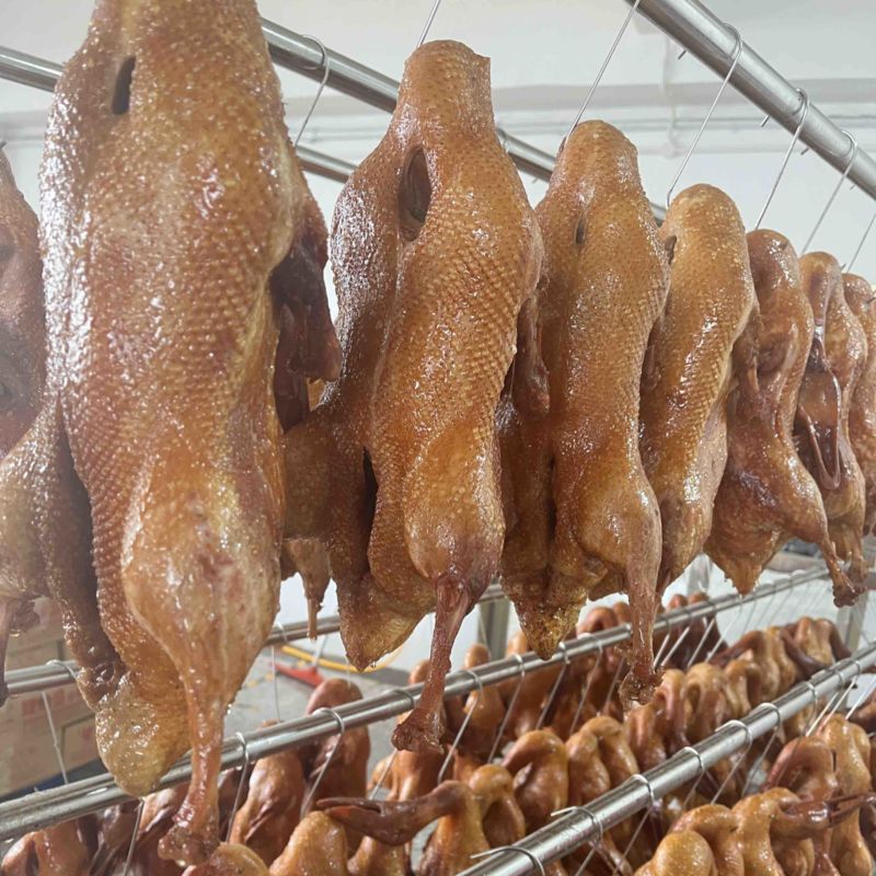 卤鸭子整只全熟50斤一箱饭店食堂跑江湖卤味熟食
