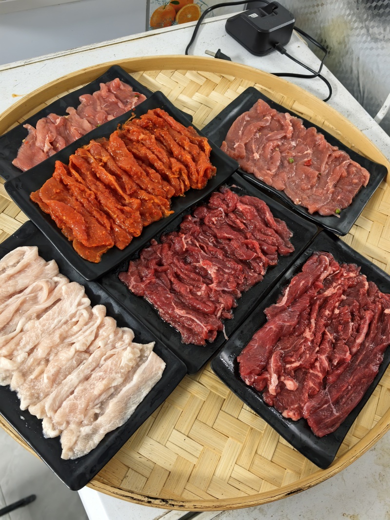 董大真手切吊龙，火锅吊龙，潮汕牛肉吊龙火锅生烫吊龙米线