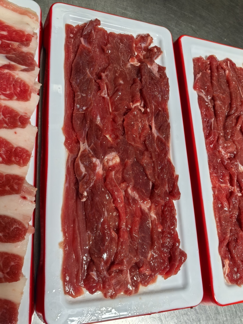 董大真手切吊龙，火锅吊龙，潮汕牛肉吊龙火锅生烫吊龙米线