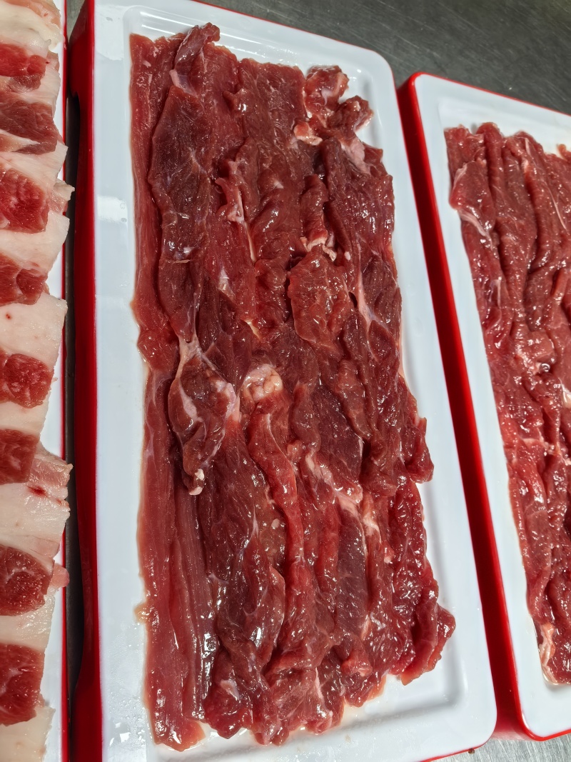 董大真手切吊龙，火锅吊龙，潮汕牛肉吊龙火锅生烫吊龙米线