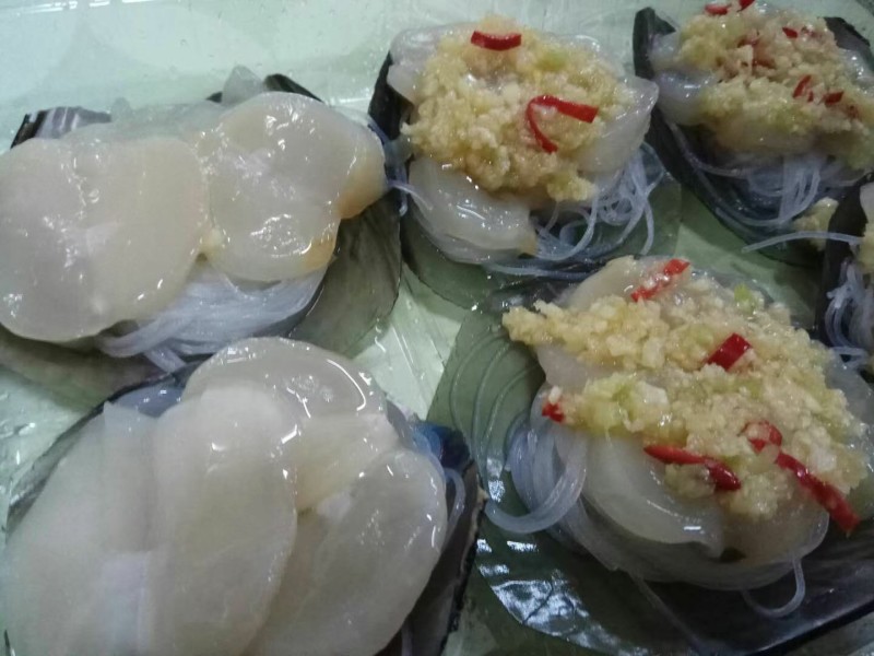 半壳粉丝带子富贵带子蒜蓉粉丝带子粉丝江瑶贝江珧贝