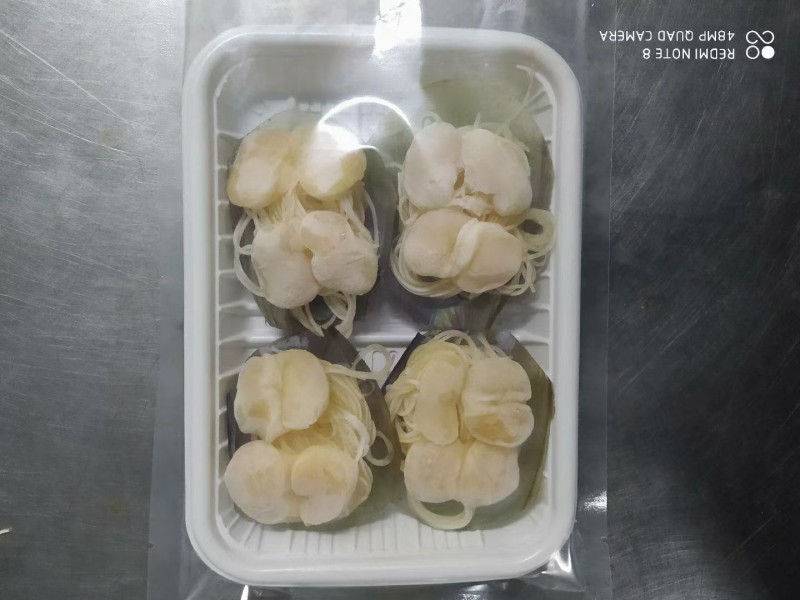 半壳粉丝带子富贵带子蒜蓉粉丝带子粉丝江瑶贝江珧贝