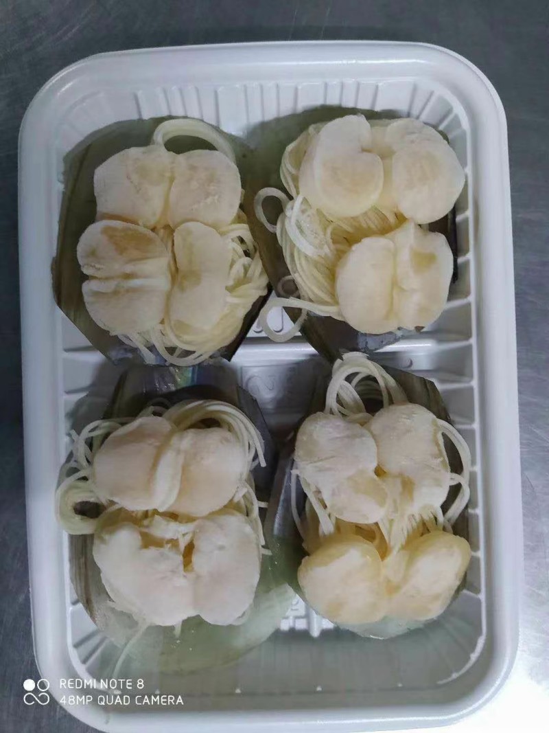 半壳粉丝带子富贵带子蒜蓉粉丝带子粉丝江瑶贝江珧贝