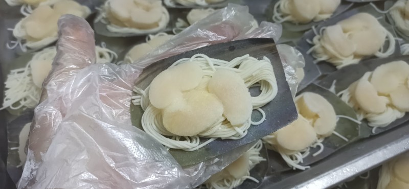 半壳粉丝带子富贵带子蒜蓉粉丝带子粉丝江瑶贝江珧贝
