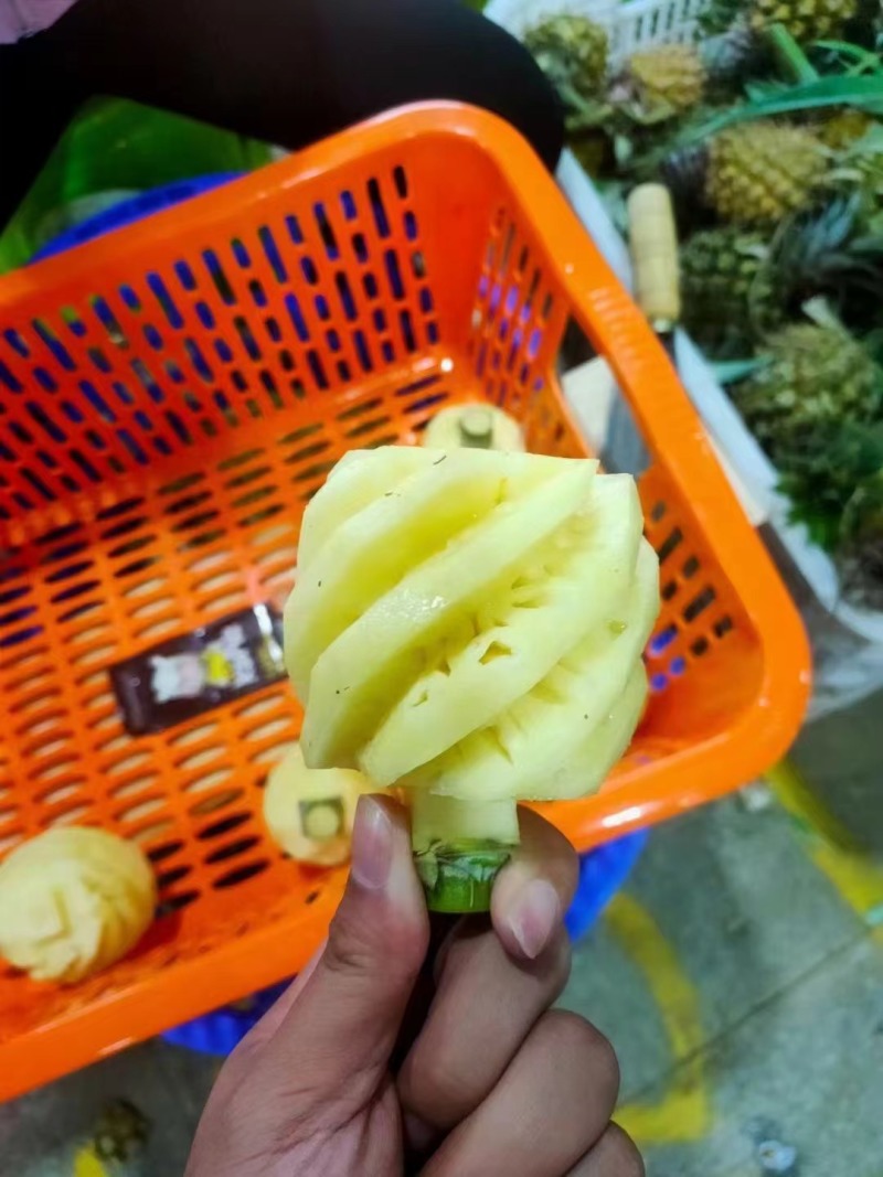 本人常年供应小菠萝自以及加工一体欢迎各位老板前来洽