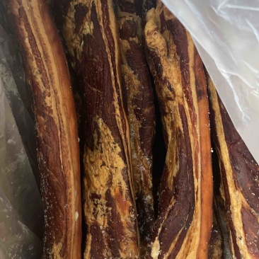 烟熏五花腊肉