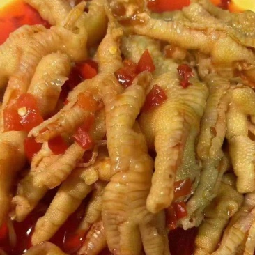 网红无骨鸡爪，一件20斤，酸辣柠檬味，色香味俱全