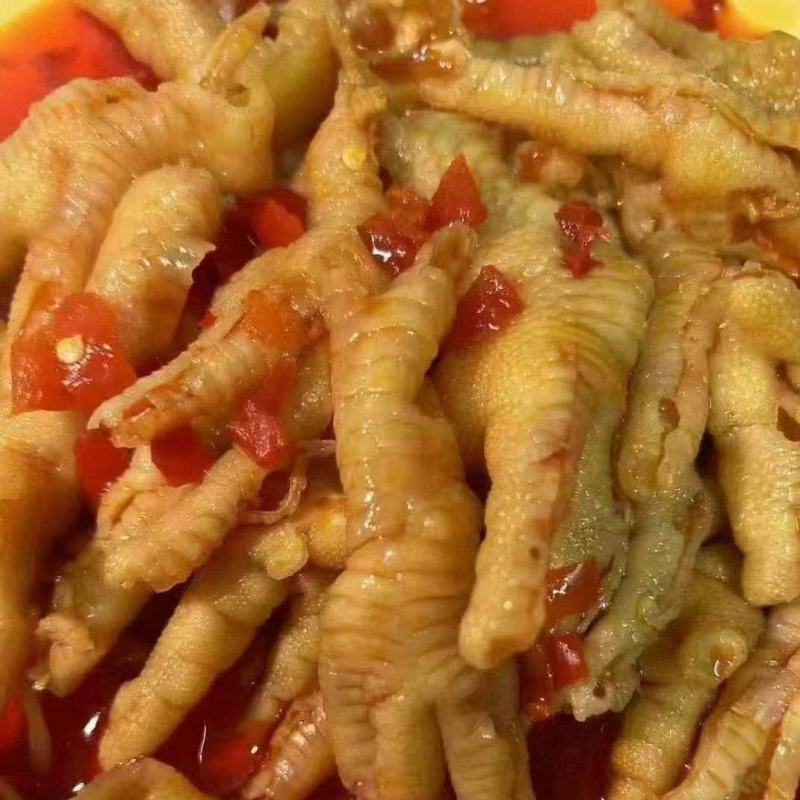 网红无骨鸡爪，一件20斤，酸辣柠檬味，色香味俱全