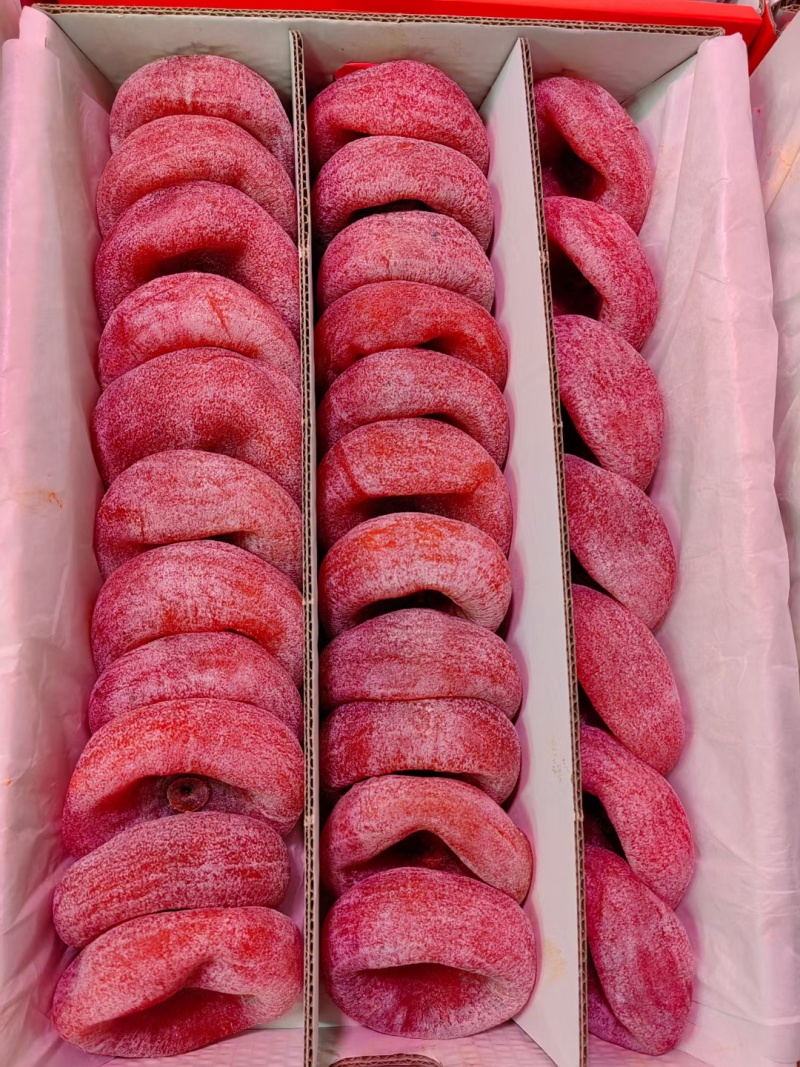 网红柿饼软糯香甜柿子饼广西桂林产地精装礼盒柿饼源头加工厂