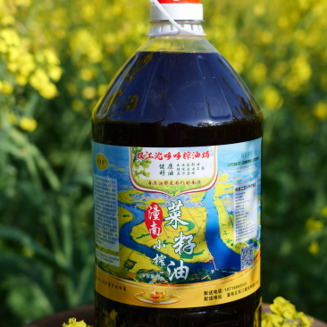 潼南本地农家小榨菜籽油