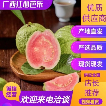 红心芭乐广西芭乐，产地一手货源，可视频看货，对接全国客商