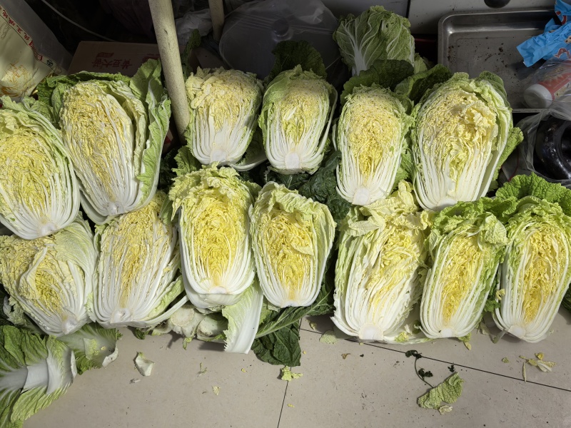 黄心菜白菜净菜4~6斤有需要的客户联系我，