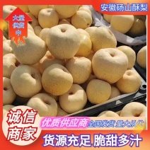 安徽梨砀山酥梨货源充足量大从优脆甜多汁全国发货