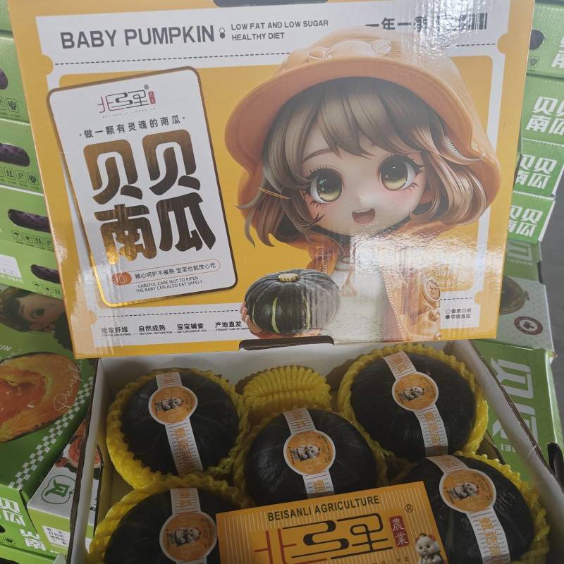 【对接档口】精品贝贝南瓜礼盒对接商超团购档口一手货源品质