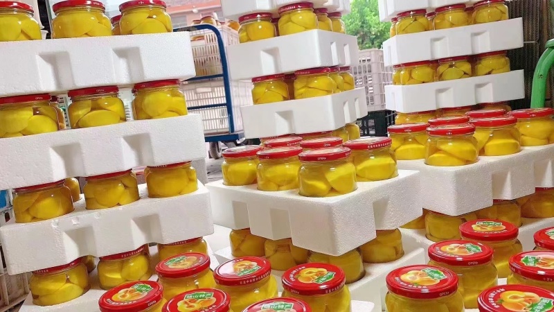 【纯手工】砀山黄桃罐头，品质保证支持一件代发欢迎合作