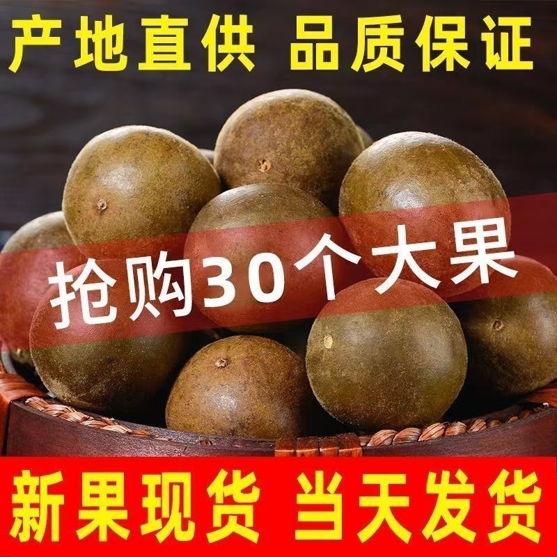 罗汉果干果泡茶广西桂林罗汉果黄金特大果泡水喝独立包装花茶