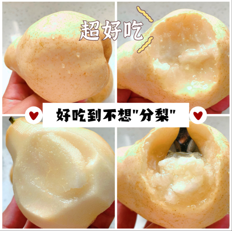 丑梨，福寿梨大量上市，香甜软糯，糖度20+