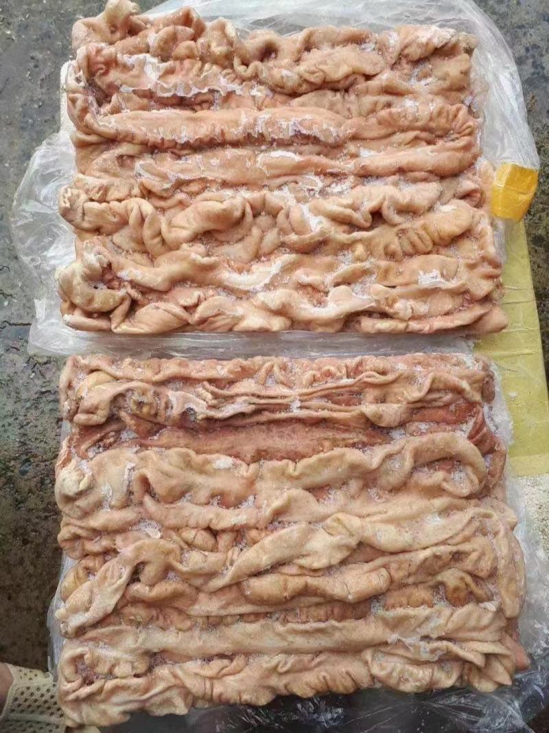 猪大肠，预煮熟大肠，一件代发量大从优，感兴趣欢迎光临！