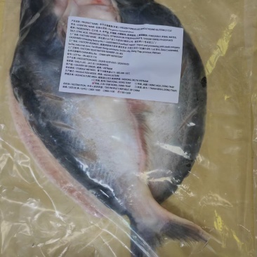 各种规格开背巴沙鱼原料