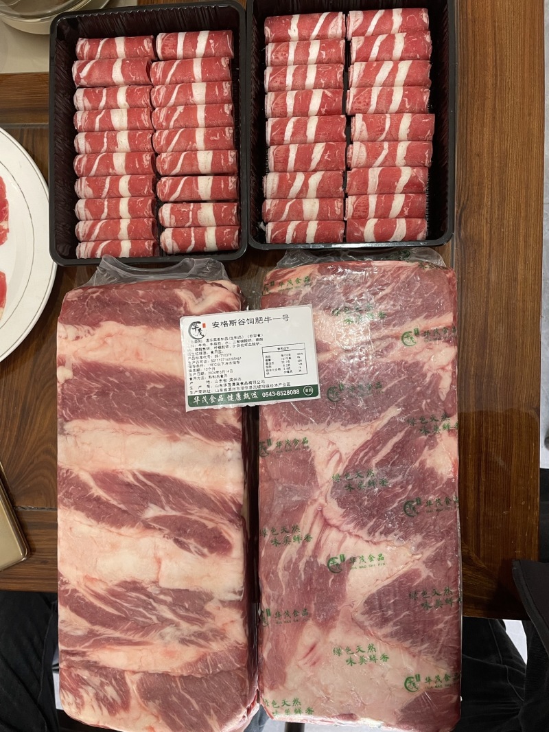 肥牛一号纯干原不调理肥牛一号国产谷饲牛肉火锅肥牛大量供应