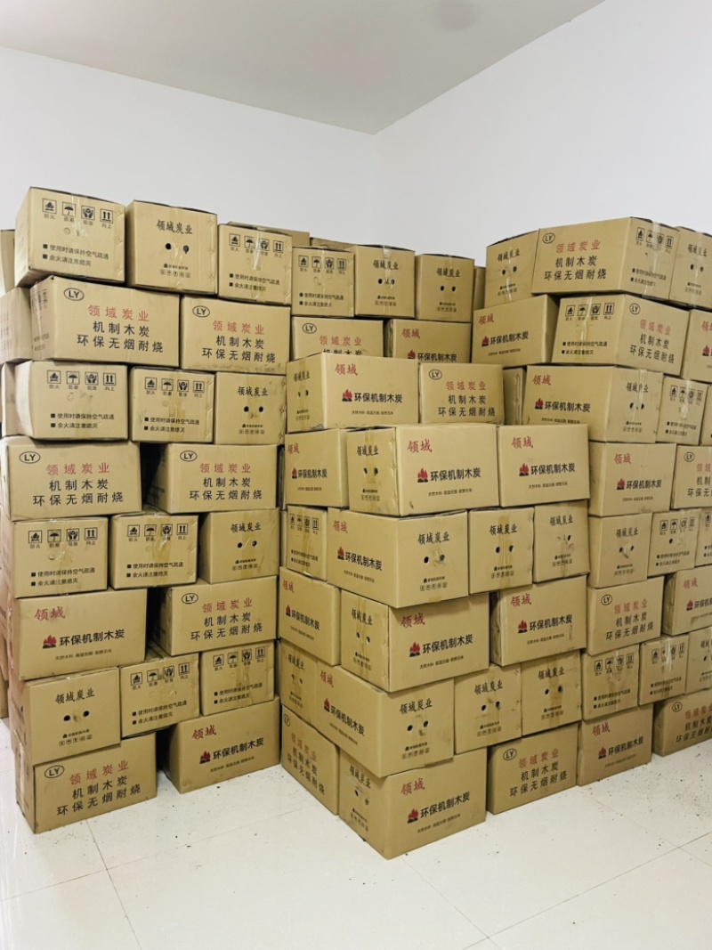 纯木糠压制环保炭