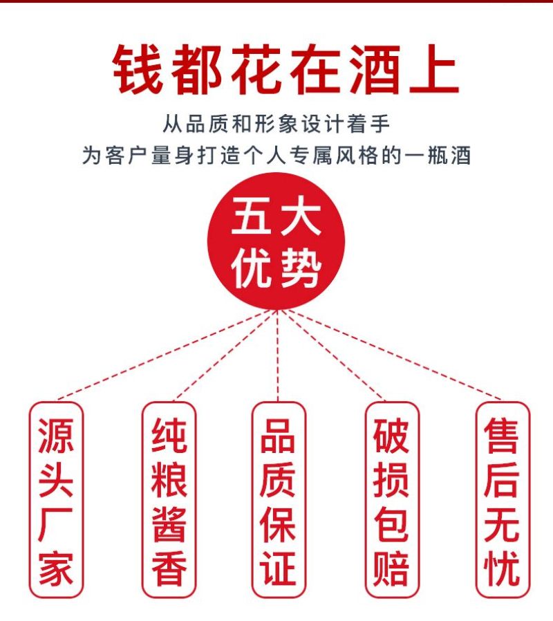 中秋节定制酒礼盒公司福利节日定制贵州53酱香型白酒整箱批