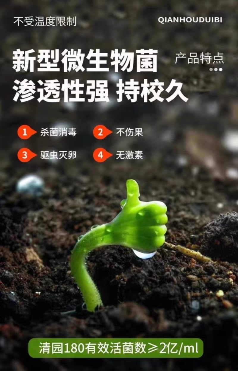 果园突击队清满园桃树柑橘果树大棚清园剂果树消刹灵