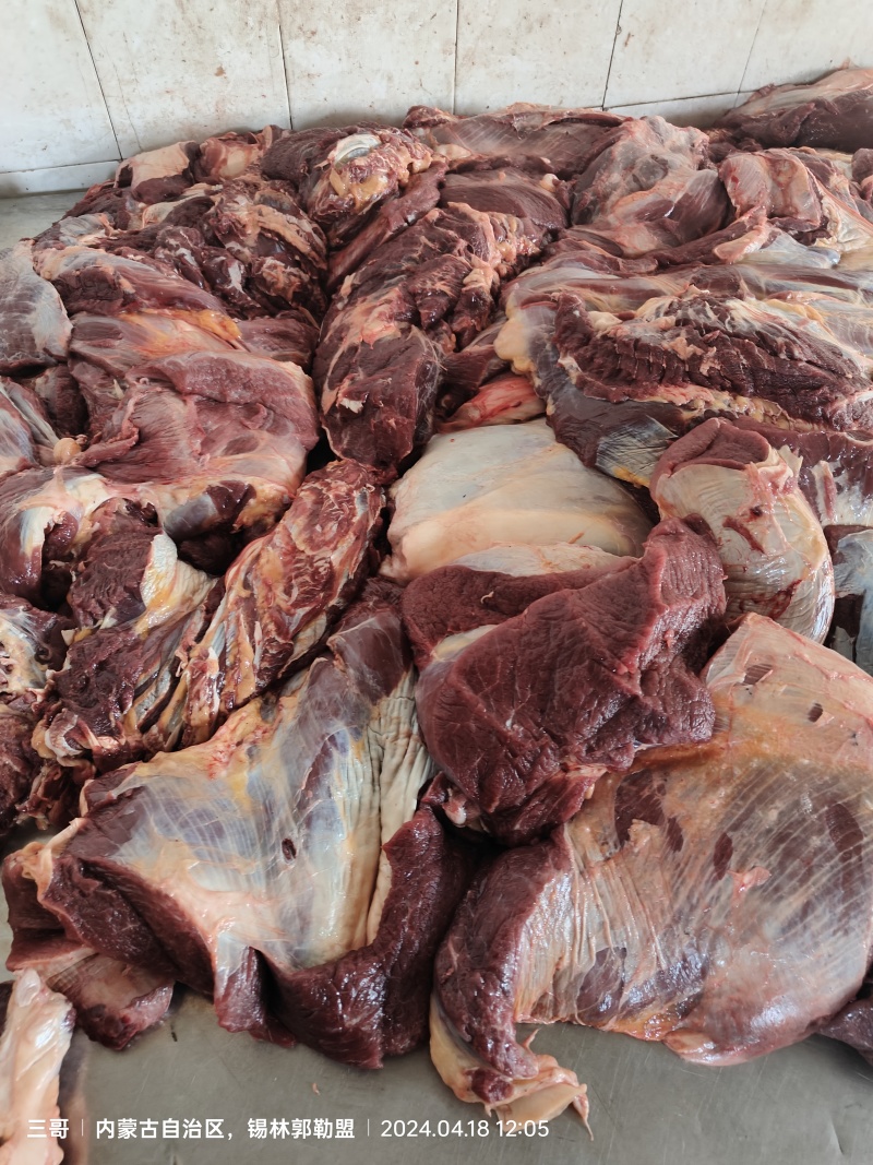 内蒙草原牛肉卷，纯干牛肉卷，不调理，自助火锅切片牛肉，