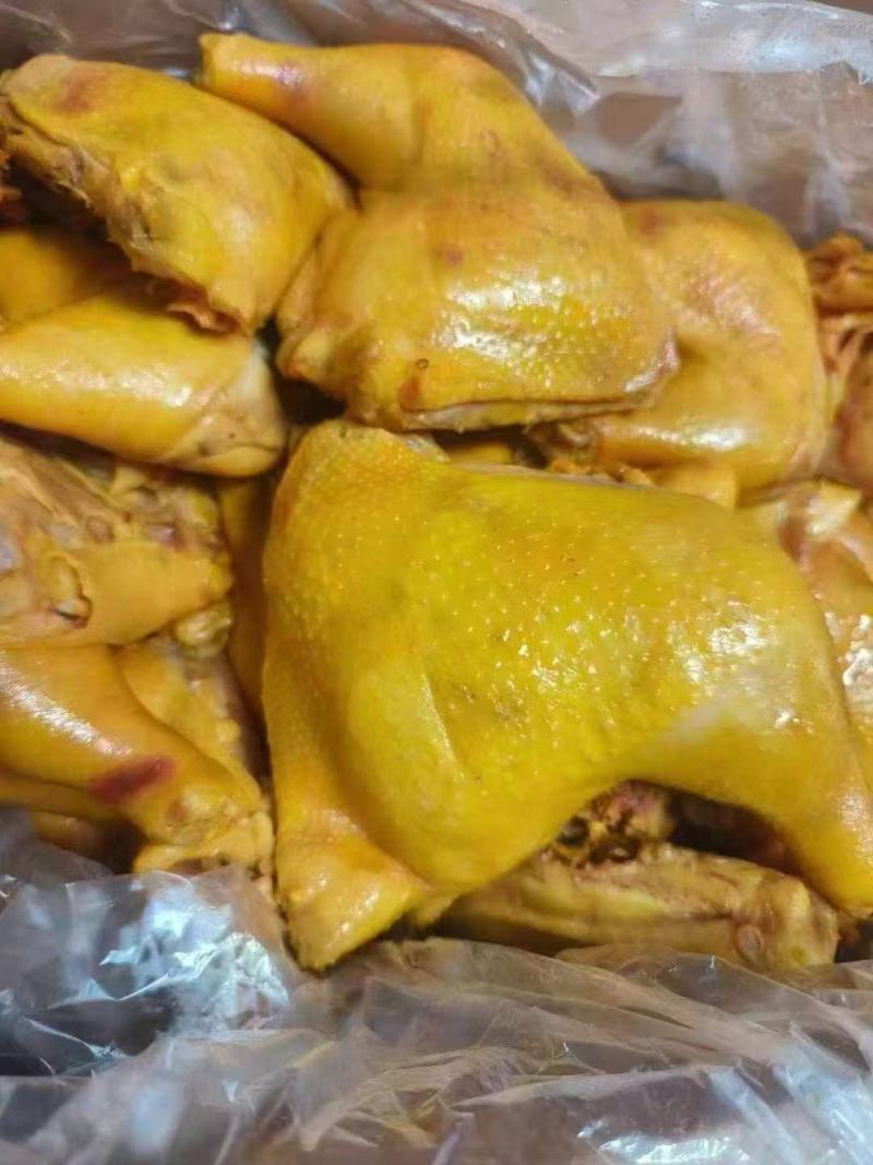 盐焗鸡腿八成熟，口感很好，一件50斤，价格美丽