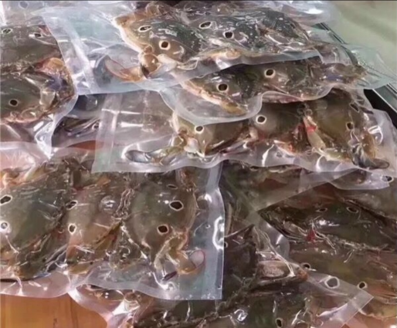 北海活冻螃蟹