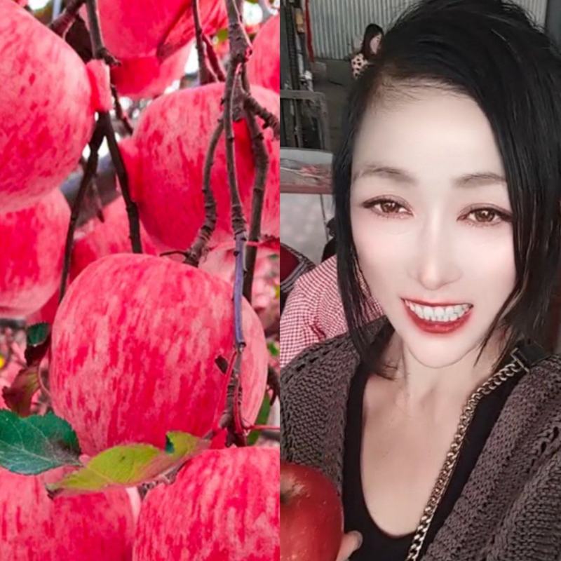 正宗【红富士苹果】色泽鲜艳脆甜产地对接电商出口商超平台