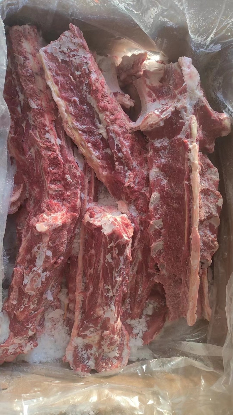 【大羊肉龙骨】绵羊的龙骨，新鲜速冻箱装！常年有货量大优惠