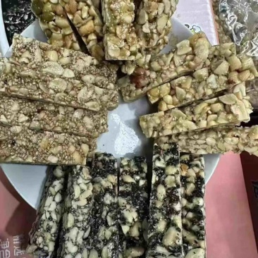 花生酥，南瓜花生酥，百芝麻花生酥，黑芝麻花生酥