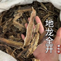 地龙地龙全开无泥实拍现货广地龙蚯蚓干干货