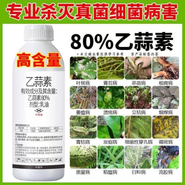 80%乙蒜素青苔病根腐病青枯病黑星病疮痂病溃疡病杀菌剂