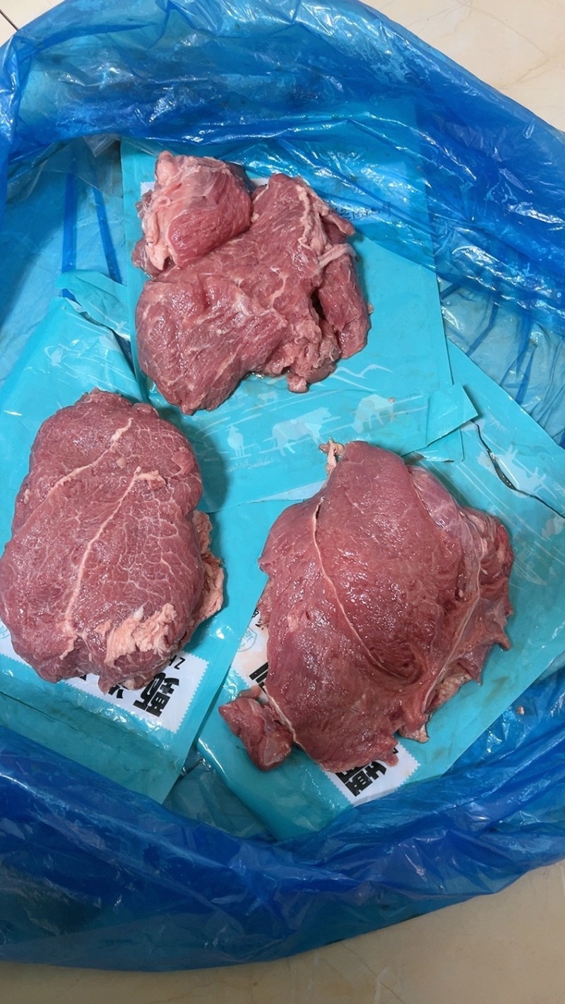 调理牛腩肉现货实拍瘦度高块整质量好价格便宜小包装电商专用