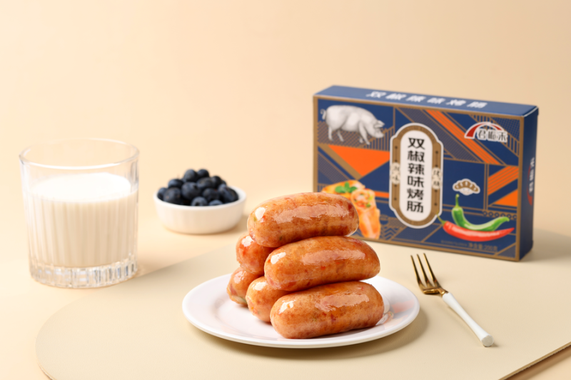 【双椒辣味烤肠】火爆来袭，**尝鲜价，69.9八盒