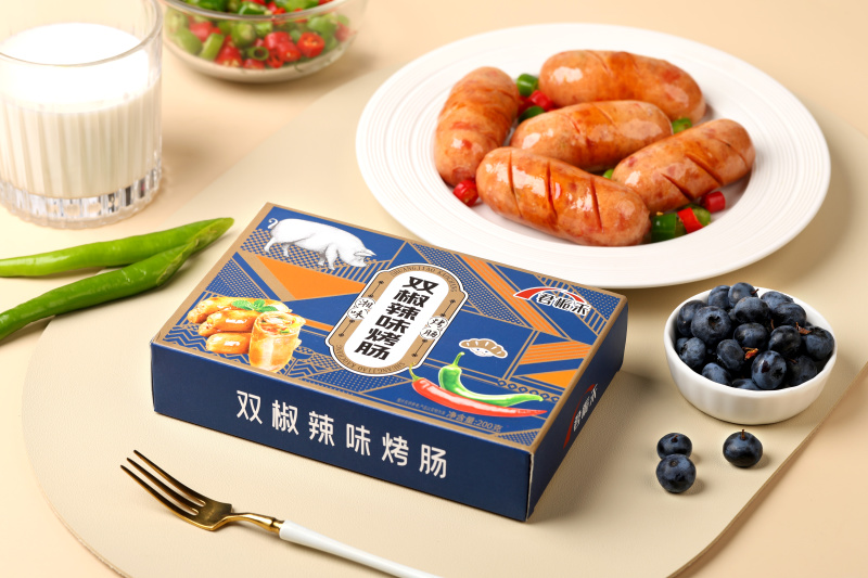【双椒辣味烤肠】火爆来袭，**尝鲜价，69.9八盒