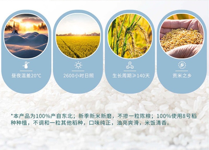 五常大米安家核心产区原粮稻花香二号精品礼盒。
