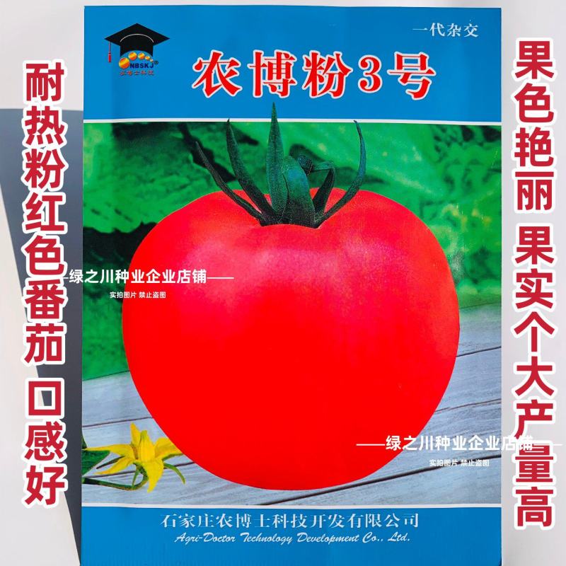 农博粉3号西红柿种子耐热番茄种子粉红大果西红柿种籽口感好
