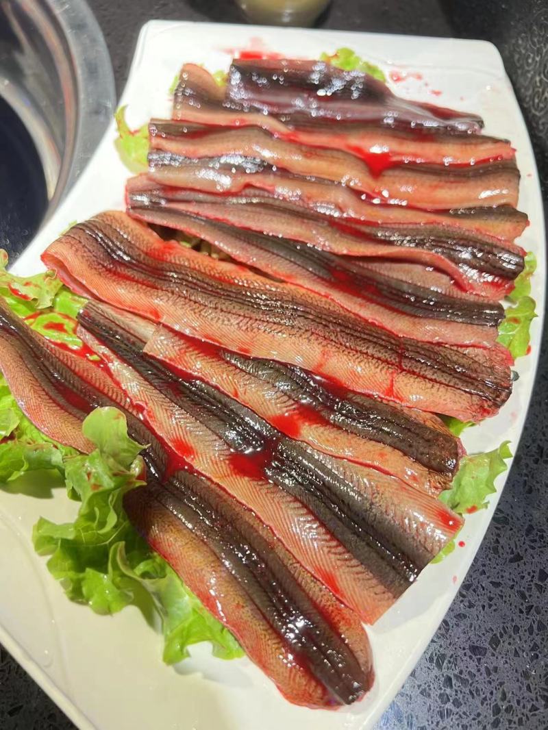 批发冰冻鳝鱼片（活鳝鱼当场宰杀，去头去尾，去内脏及去骨）