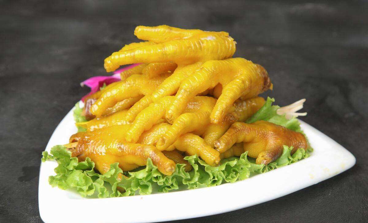 葱鸡腿成品图