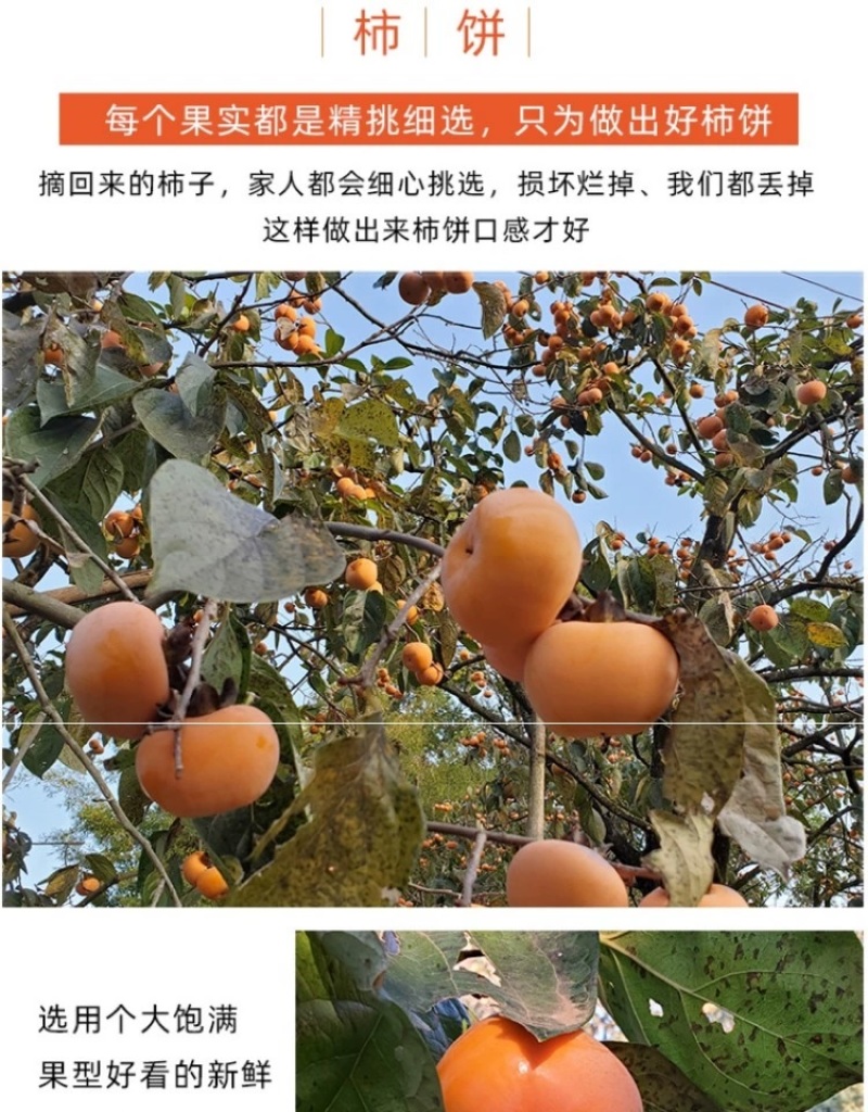 【***柿子饼】✨营养健康小零食✨“把健康印在心上