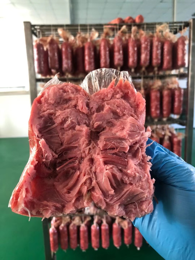 380克青岛老火腿，纯猪肉大肉块口感好，源头工厂批发价格