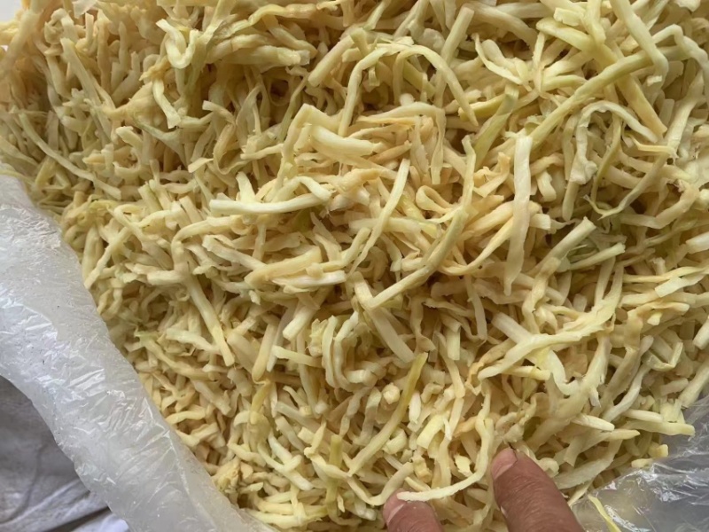 黄笋丝，水煮笋丝，广东麻竹笋