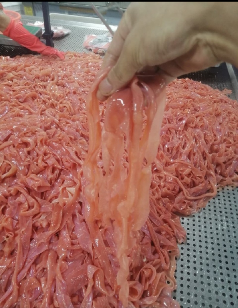 鸭肠，水发鸭肠，品质保障量大从优，可根据买家需要打包发货