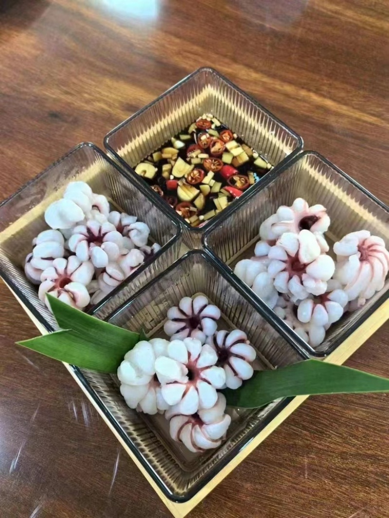 鱿鱼花花瓣鱿鱼捞汁涮火锅食材爆炒鱿鱼花海鲜批发