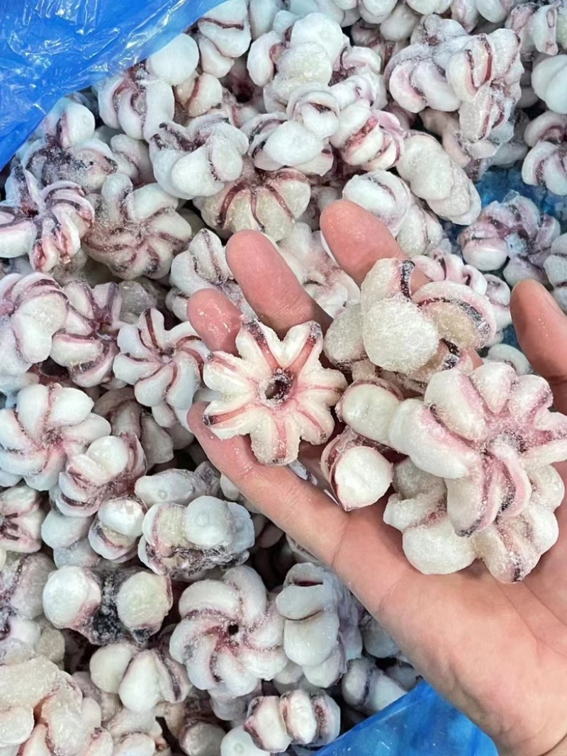 鱿鱼花花瓣鱿鱼捞汁涮火锅食材爆炒鱿鱼花海鲜批发