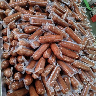 400g正宗青岛老火腿，纯手工果木熏烤大肉块真，源头厂家