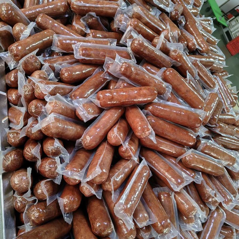 400g正宗青岛老火腿，纯手工果木熏烤大肉块真，源头厂家